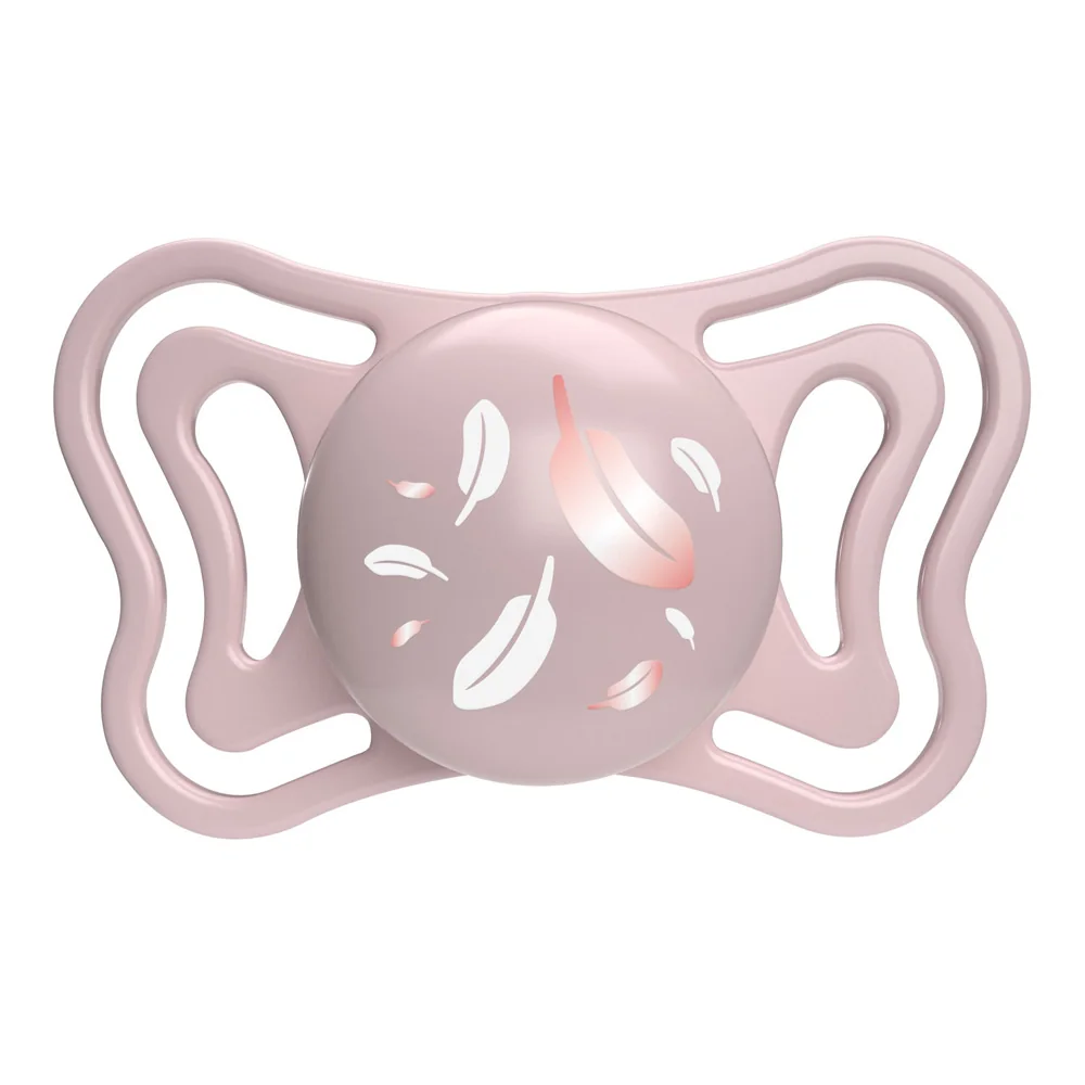 Chicco Dudlík Physio Light silikonový růžový 6–16 m 2 ks