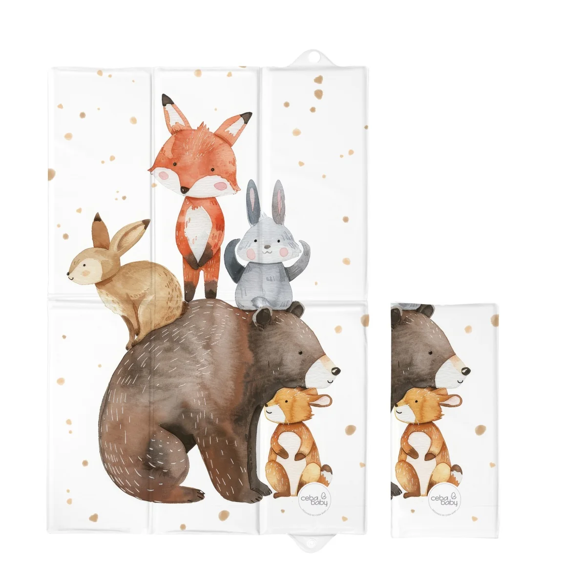 Ceba Podložka přebalovací cestovní (40x60) Basic - Animals