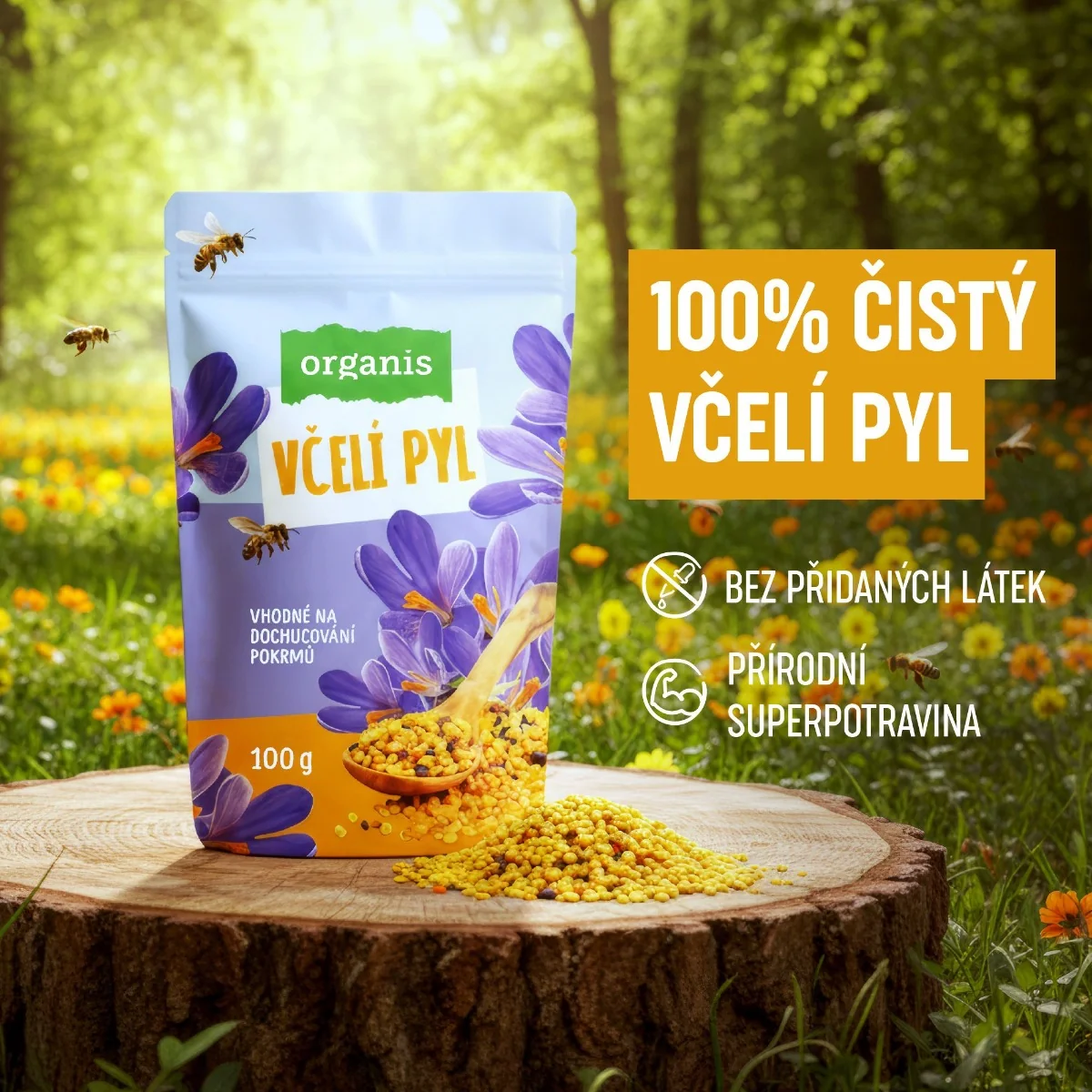 Organis Včelí pyl 100 g