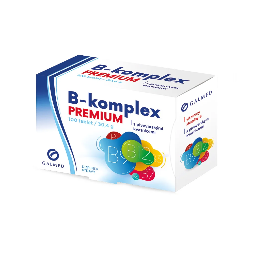 Galmed B-komplex PREMIUM 100 tablet