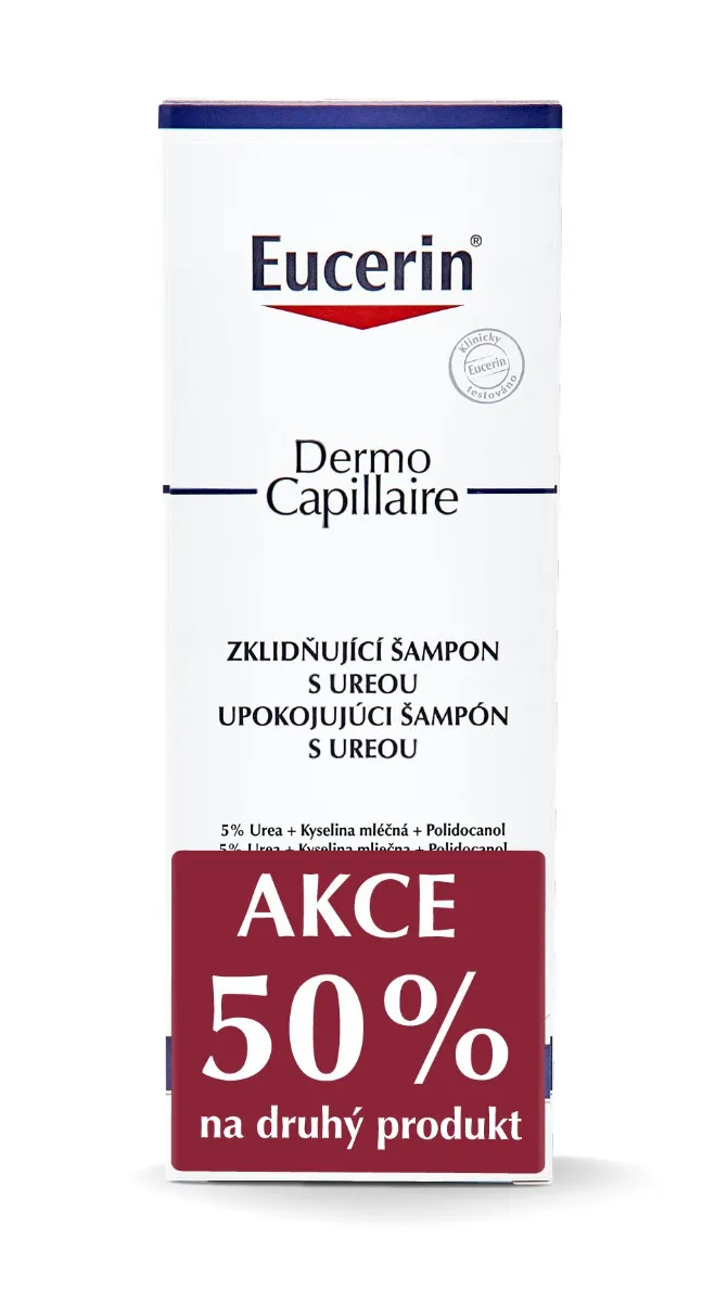 Eucerin Dermocapillaire Šampon UREA 5% duopack 2x250 ml 