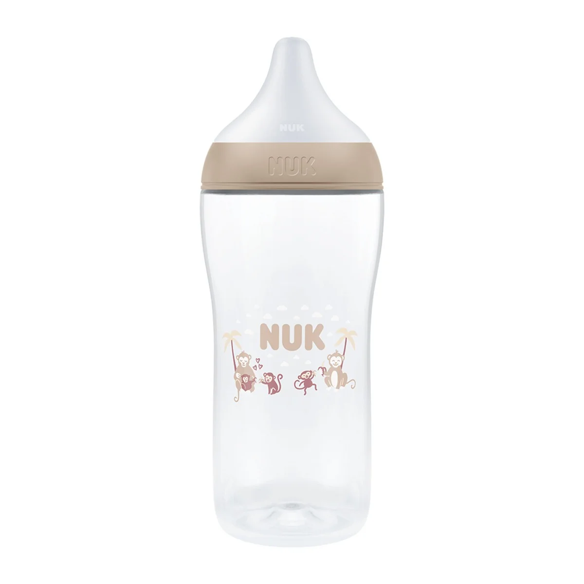 NUK Perfect Match Láhev XL 6m+ 360 ml 1 ks monkey