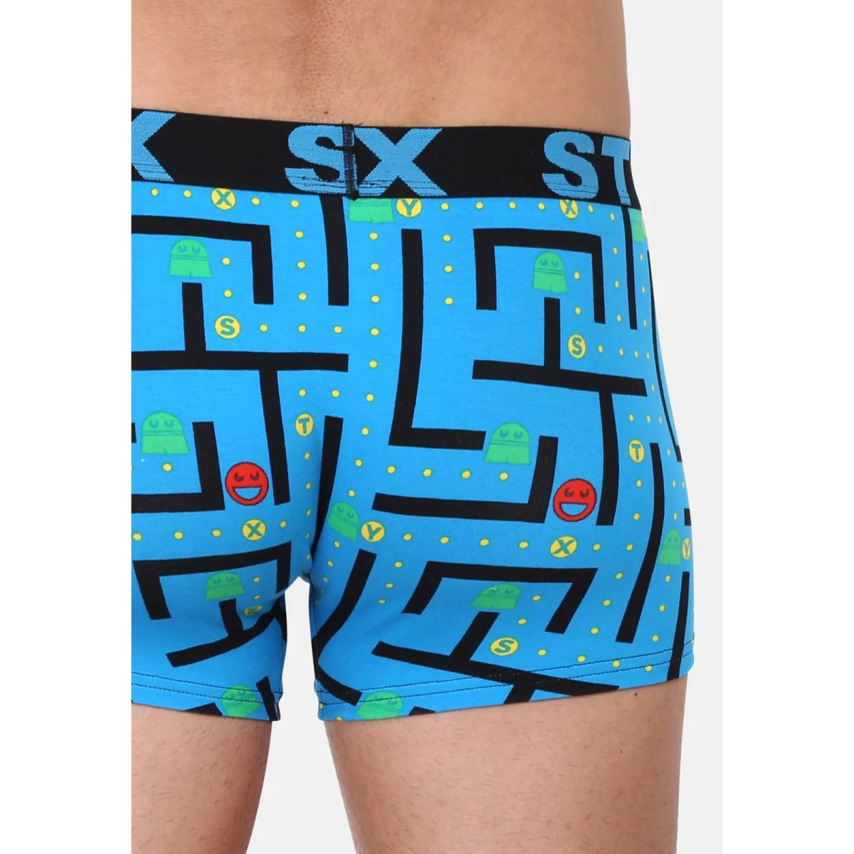 Styx Pánské boxerky art sportovní guma nadrozměr hra (R1259) 4XL