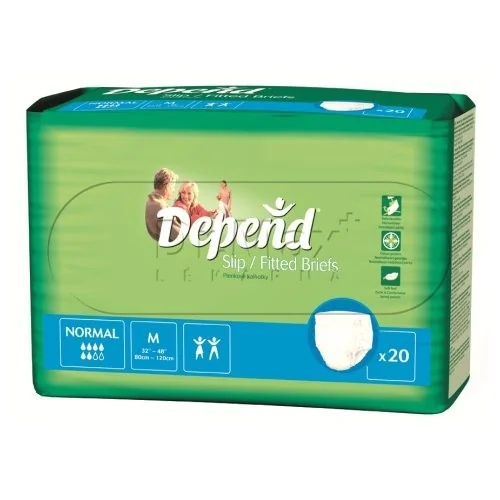 Plenkové kalhotky prodyšné DEPEND Slip Normal M 20ks