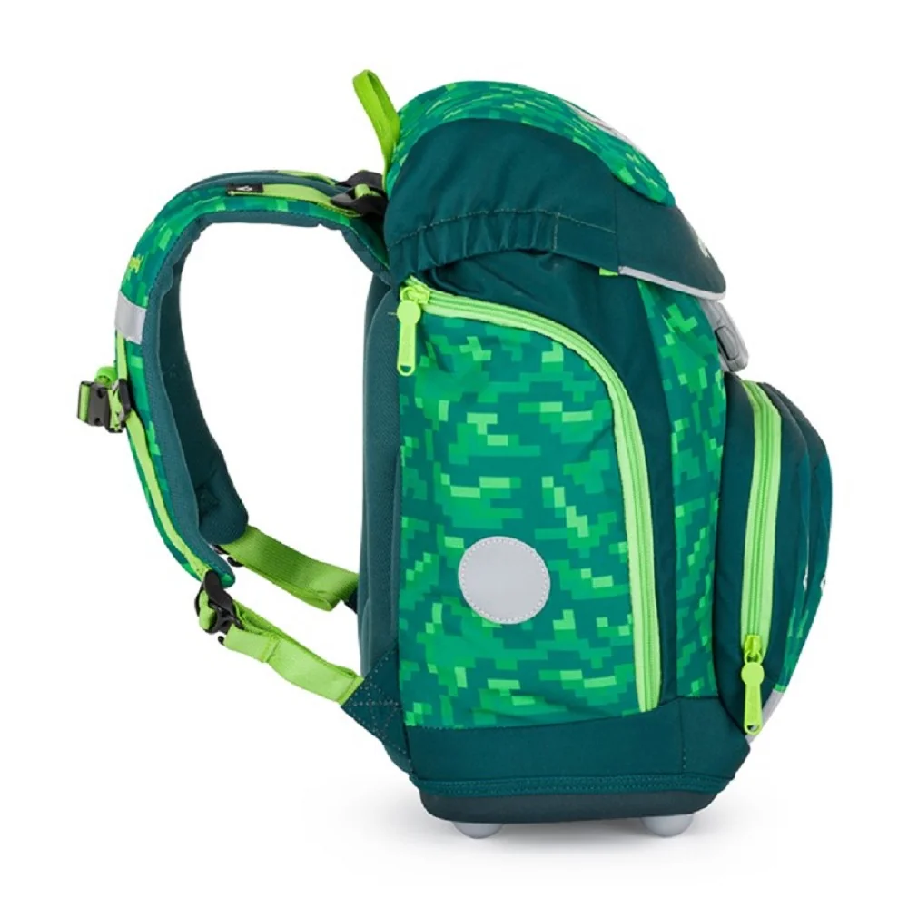 Oxybag OXY SHERPY - školní set Playworld 4 ks: batoh, penál, sáček, placky batoh, penál, sáček