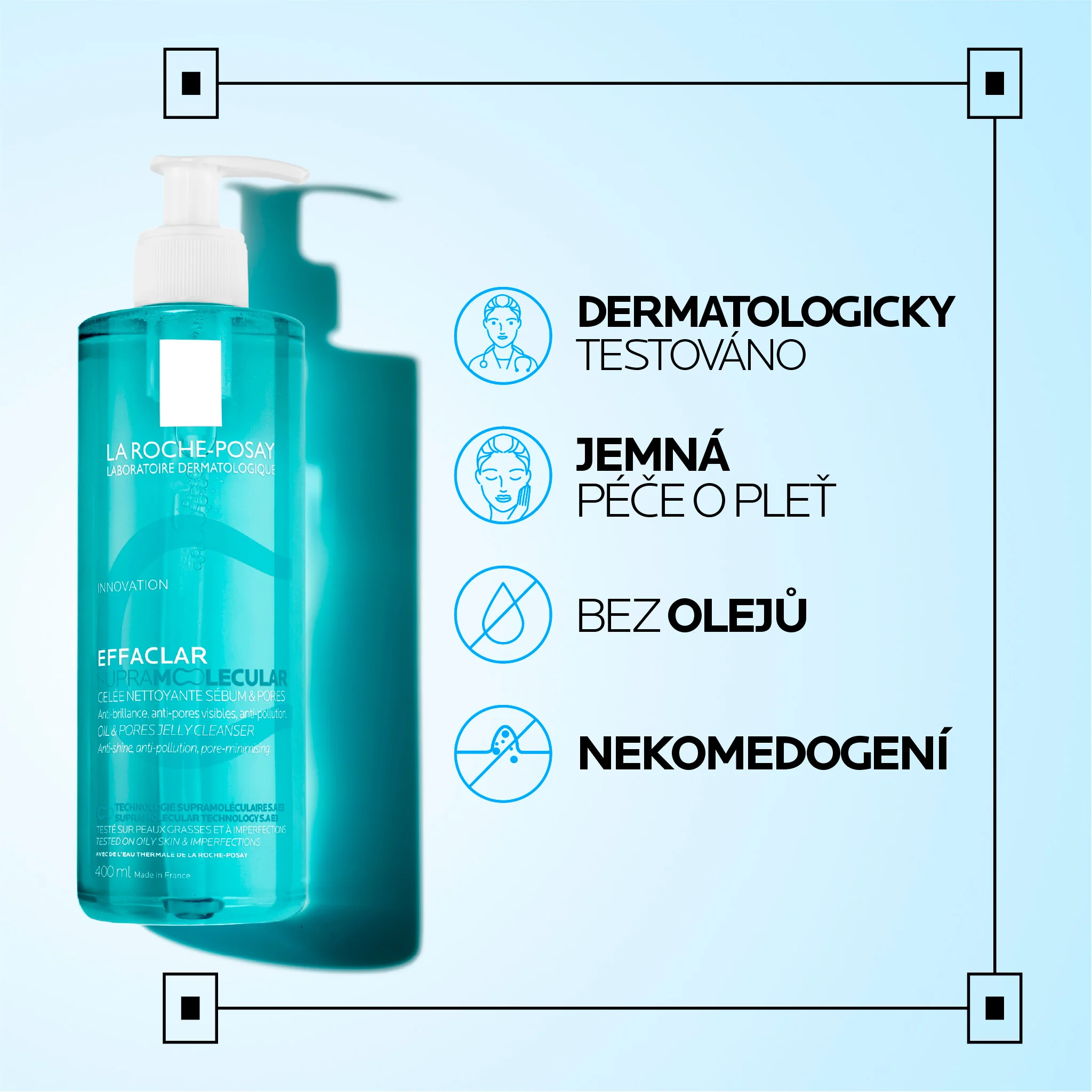 La Roche-Posay Effaclar Supramolecular gel 400 ml