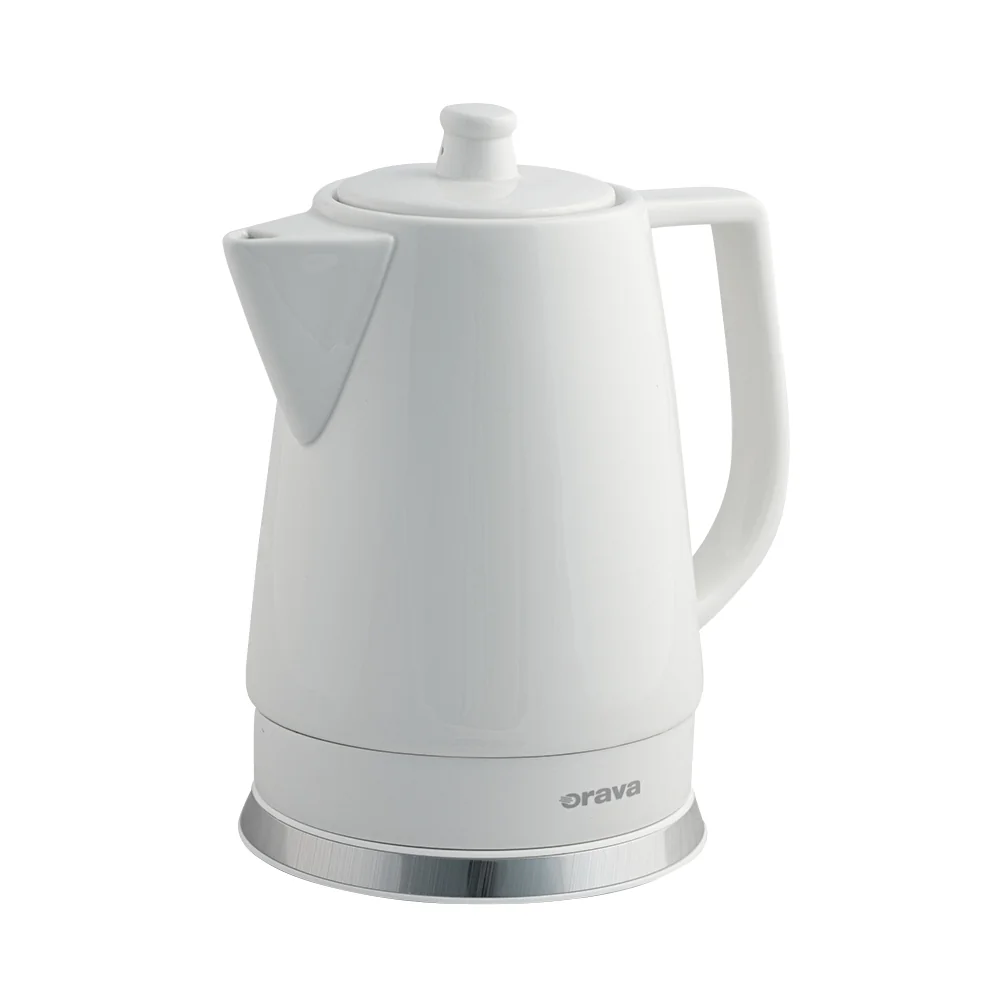 Orava Keramická konvice 1,5l, bílá