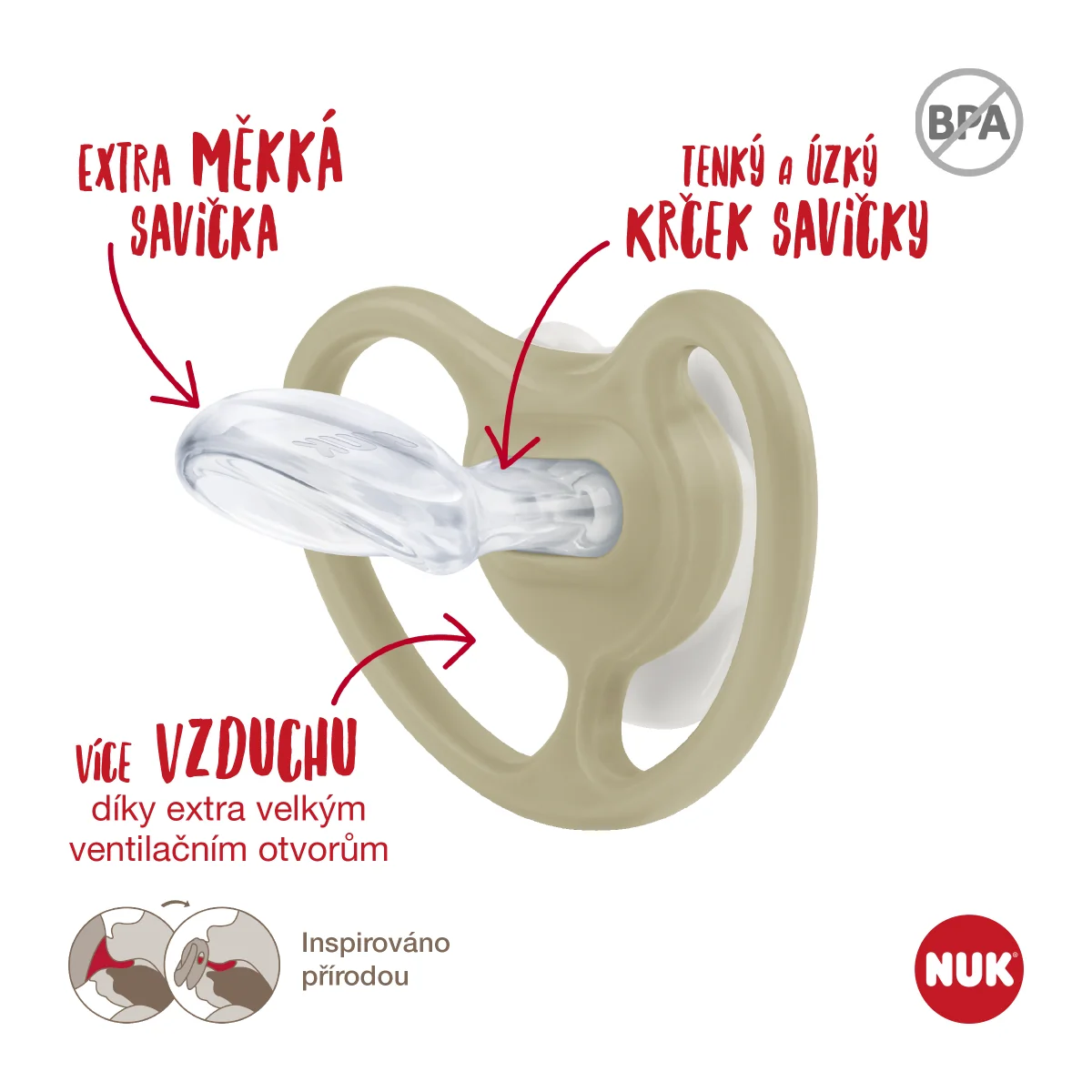 NUK Dudlík Space 0-6m box