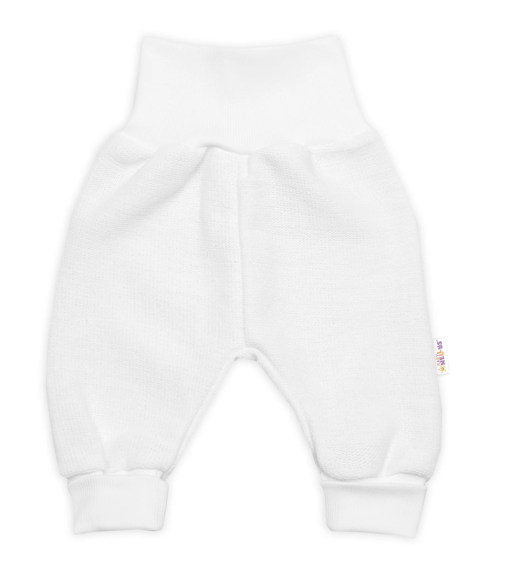 Baby Nellys 3D sada Hand made, kabátek, kalhoty, botičky, bílá,56