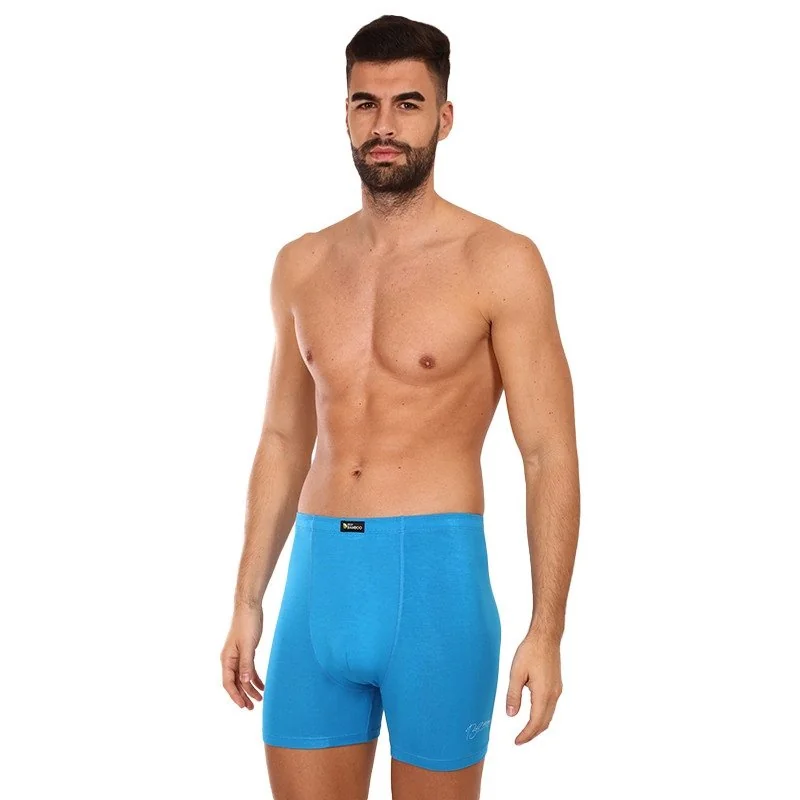 Gino Pánské boxerky modré (74158) M