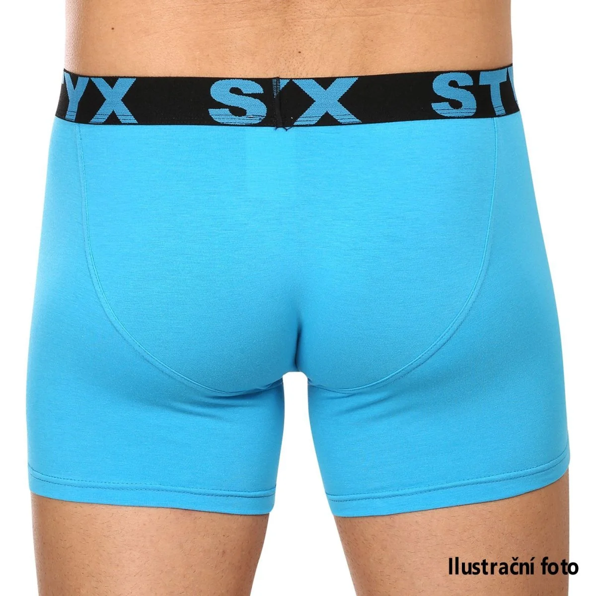 Styx Pánské boxerky long sportovní guma - měsíční čtvrtletní předplatné XL