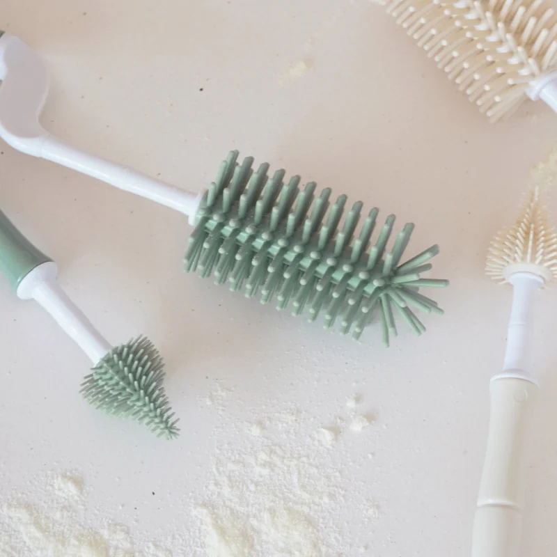 Bo Jungle kartáč na láhve B-Bottle Brush Set Jade