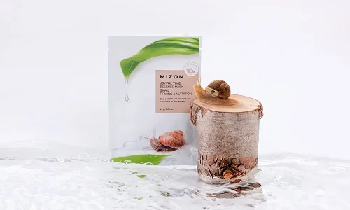 Mizon Joyful Time Essence Mask Snail pleťová maska 23 g Mizon Joyful Time Essence Mask Snail pleťová maska 23 g
