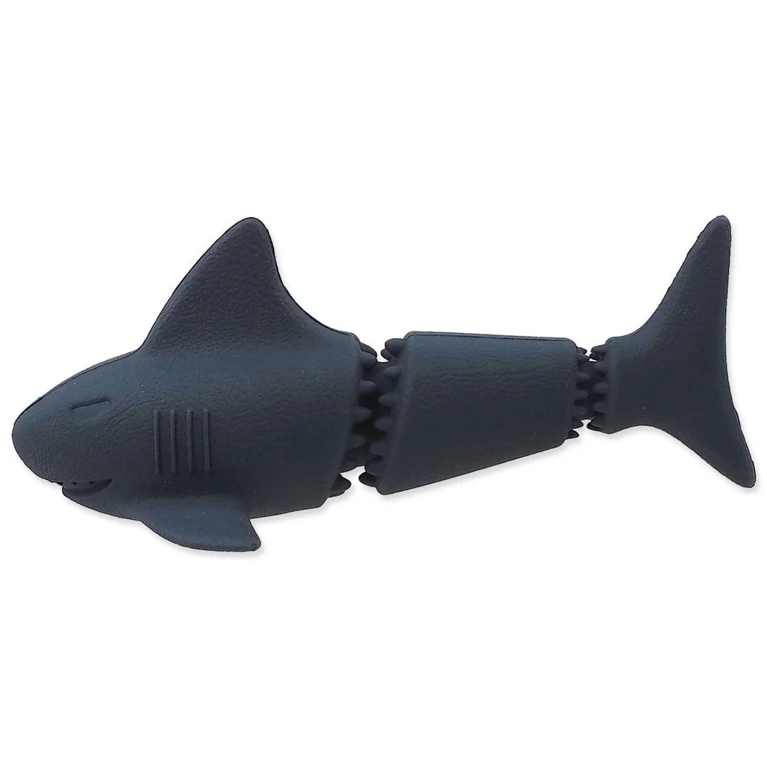 Dog Fantasy Hračka Sea Natural Toy žralok guma modrá 18,5cm