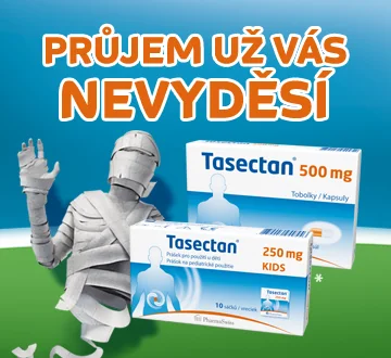Průjem už vás nevyděsí, Tasectan 500 mg 15 tobolek Průjem už vás nevyděsí, Tasectan 500 mg 15 tobolek