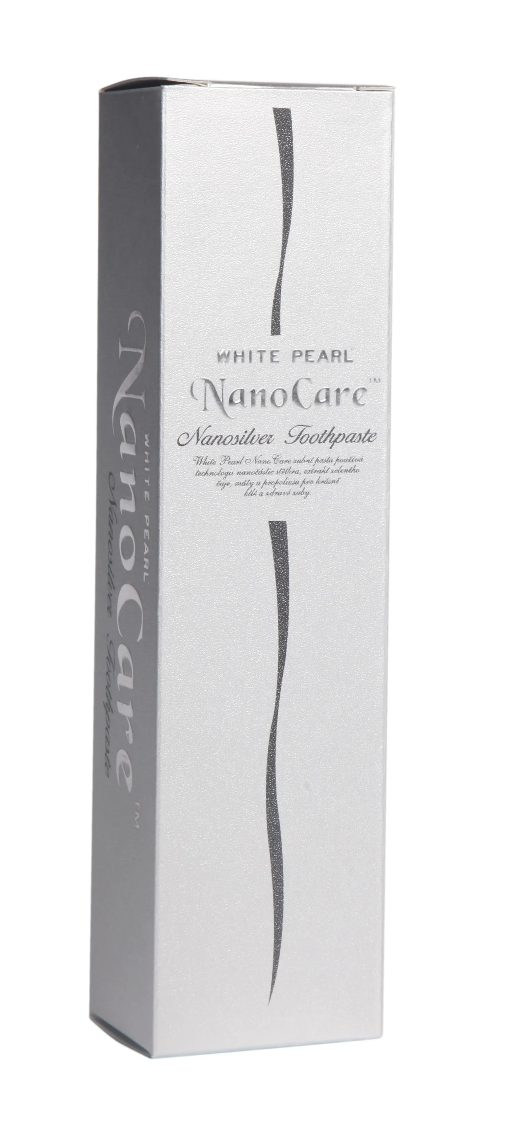 White pearl NanoCare zubní pasta s koloidním stříbrem
