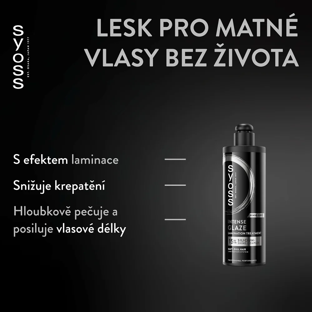 Syoss Intense Glaze vlasová péče 200 ml