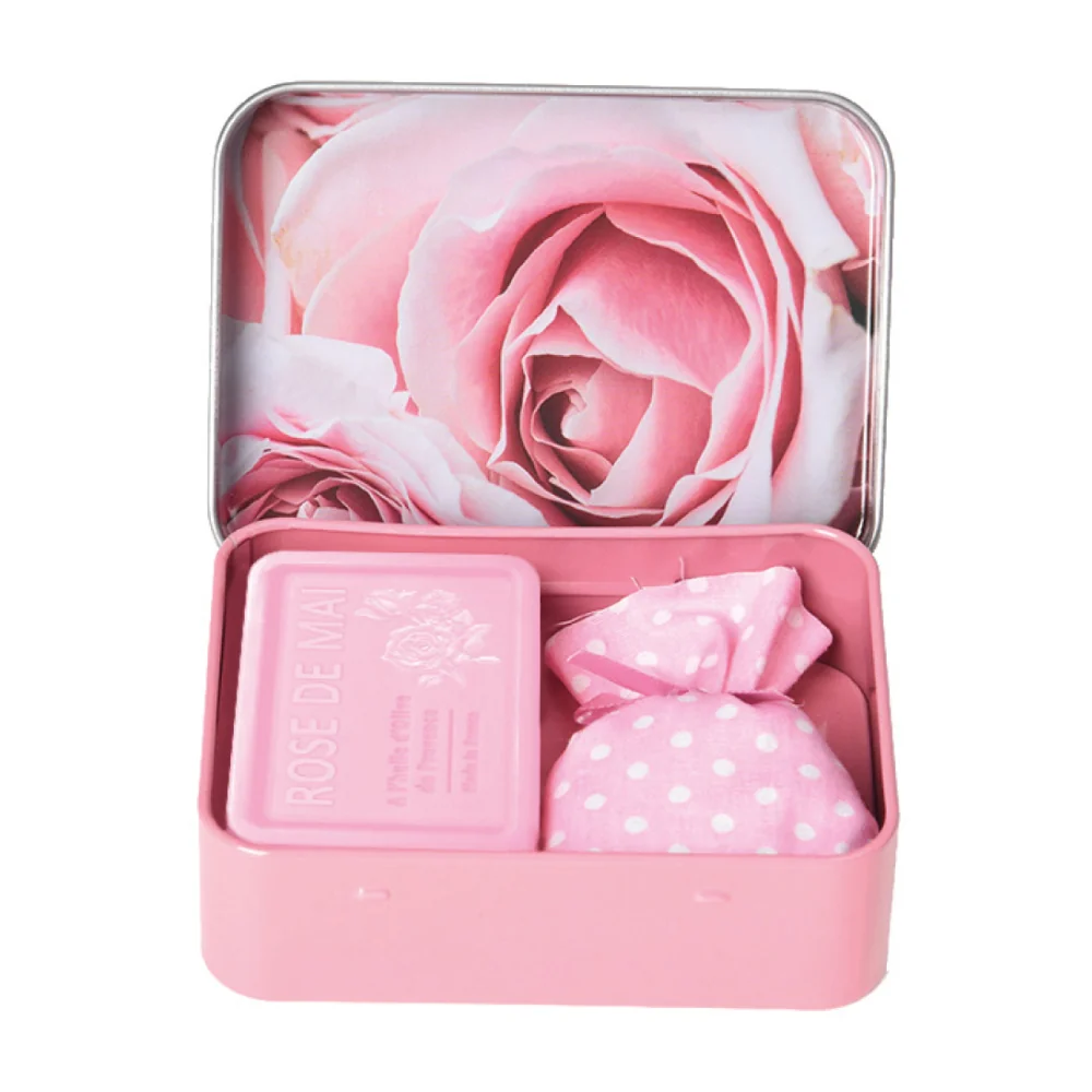 Esprit Provence Mýdlo a levandulový pytlík Růže set 2 ks