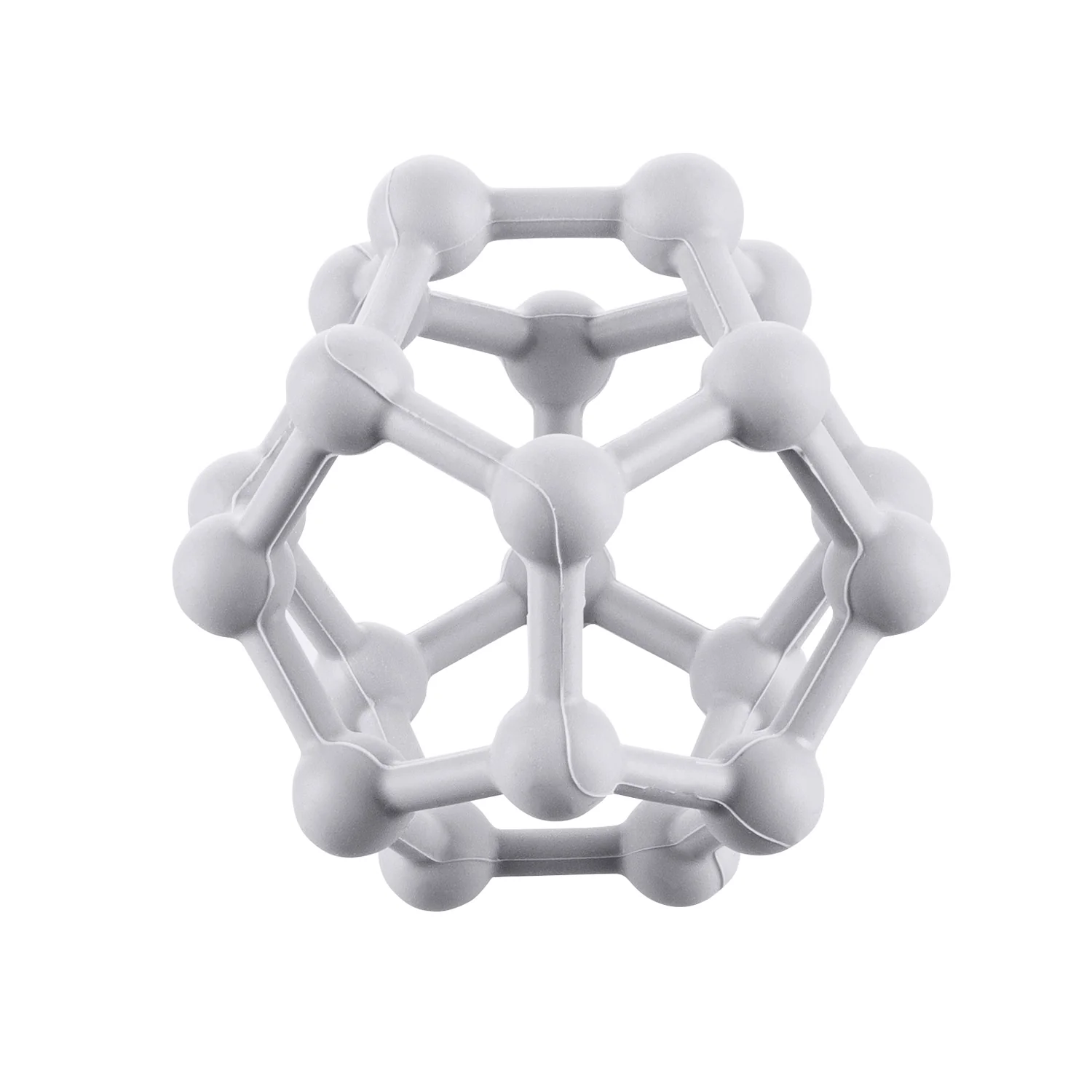 Zopa Silikonové kousátko Atom, Dove Grey 1