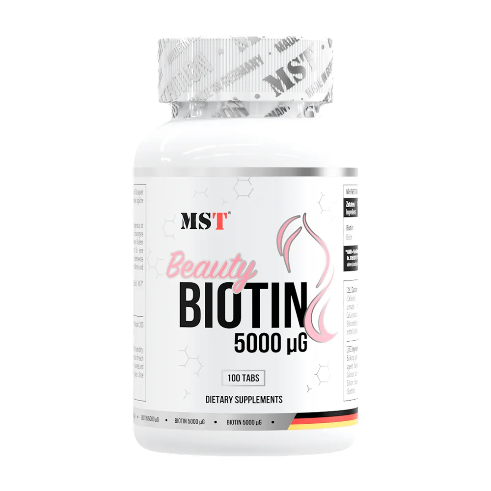 MST Nutrition Beauty Biotin 5000 mcg 100 tbl