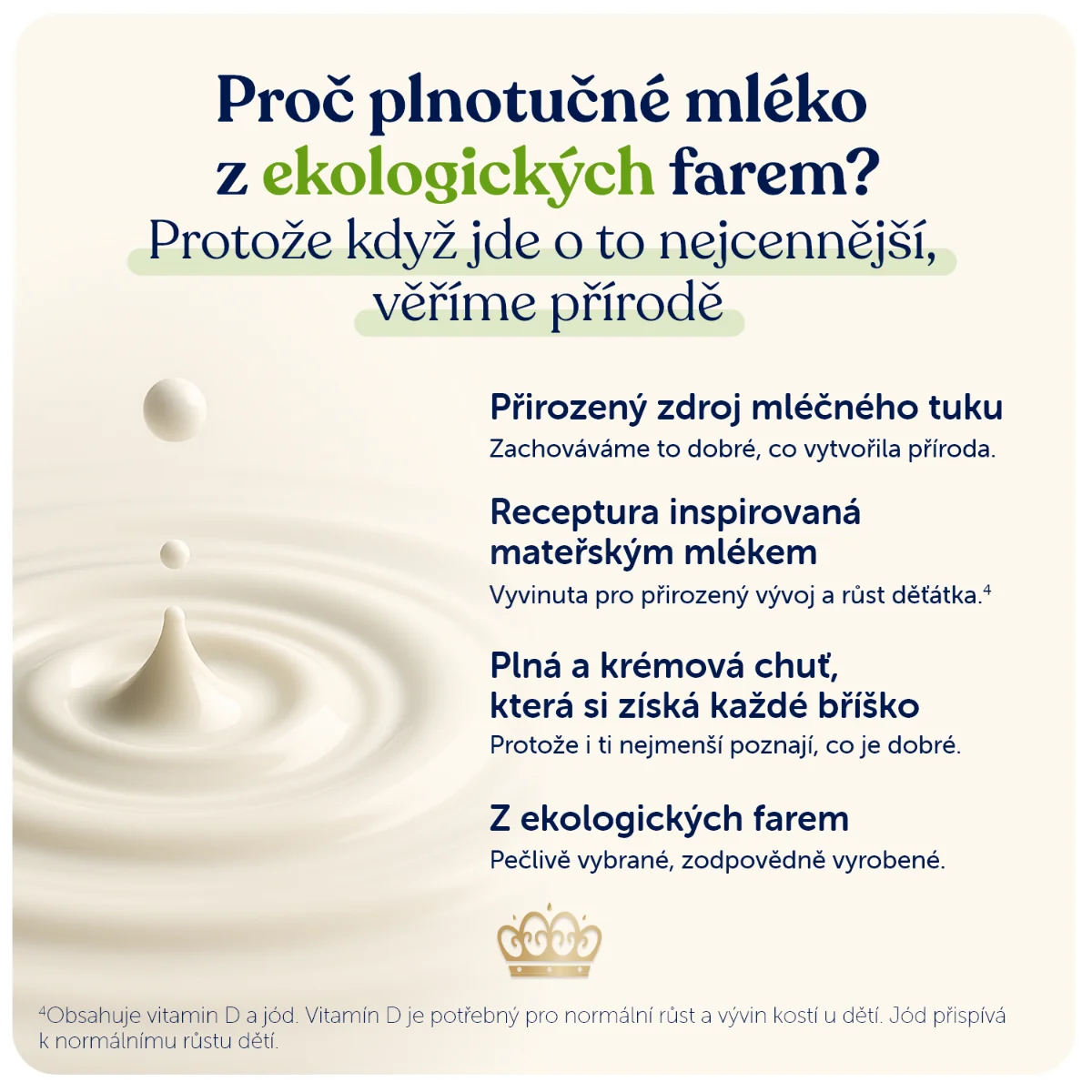 Kendamil 3 Nature Kojenecké pokračovací mléko HMO+ 800 g