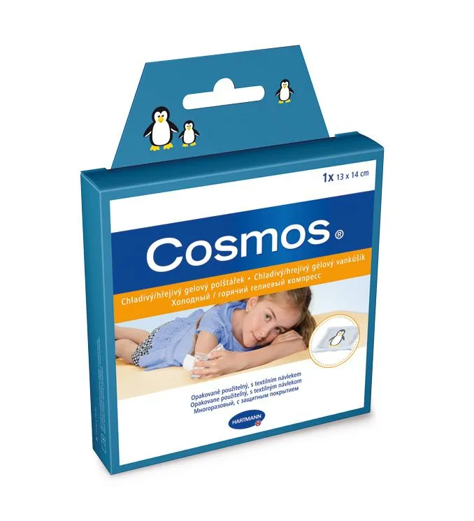 COSMOS chladivý/hřejivý gelový polštářek pro děti 13x14cm