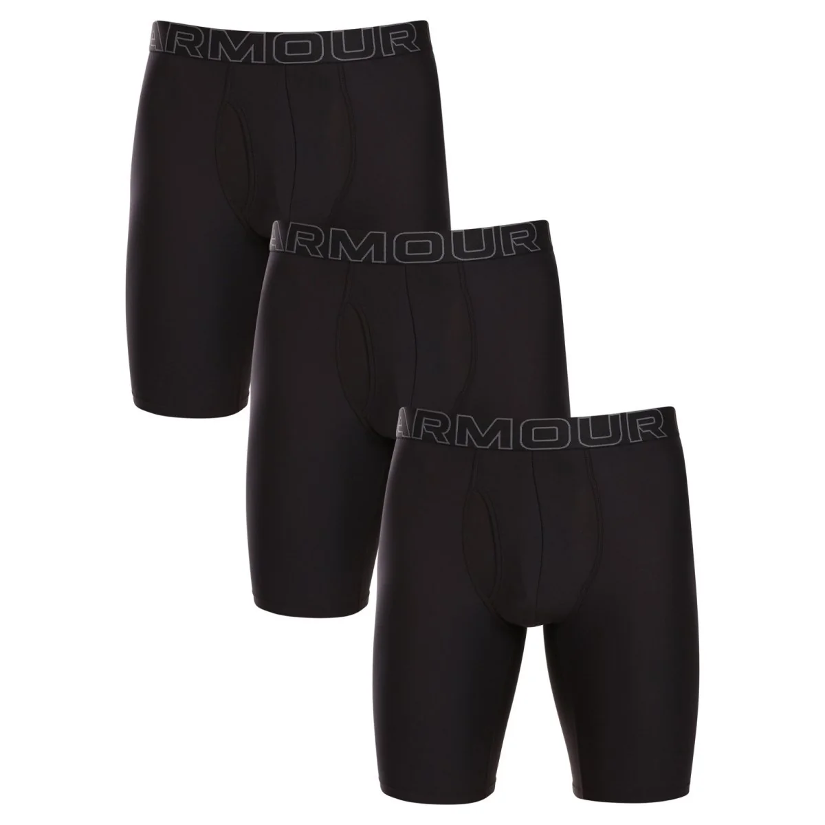 Under Armour 3PACK pánské boxerky černé (1383880 001) XL