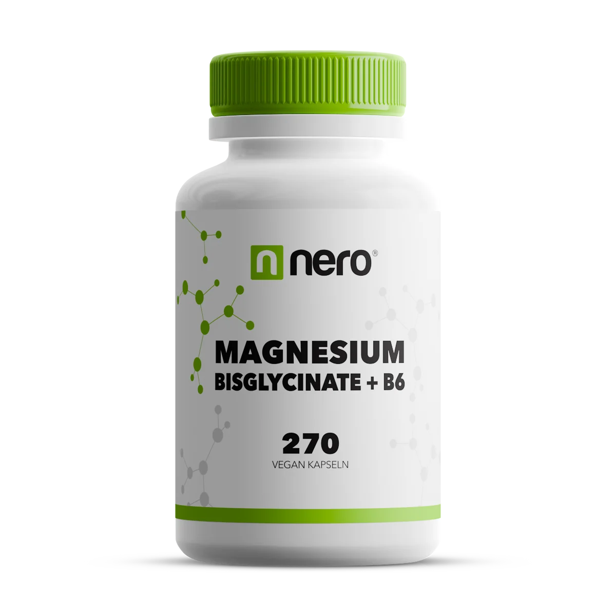NERO Magnesium Bisglycinate + B6 270 kapslí