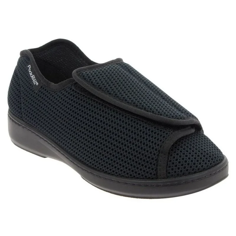 PodoWell ABITA polobotka pro oteklé nohy unisex černá, velikost: 38