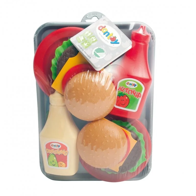 DANTOY Classic sada s tácem Burger 17ks 24m+