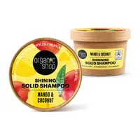Organic Shop Tuhý šampon pro lesk vlasů Mango a kokos
