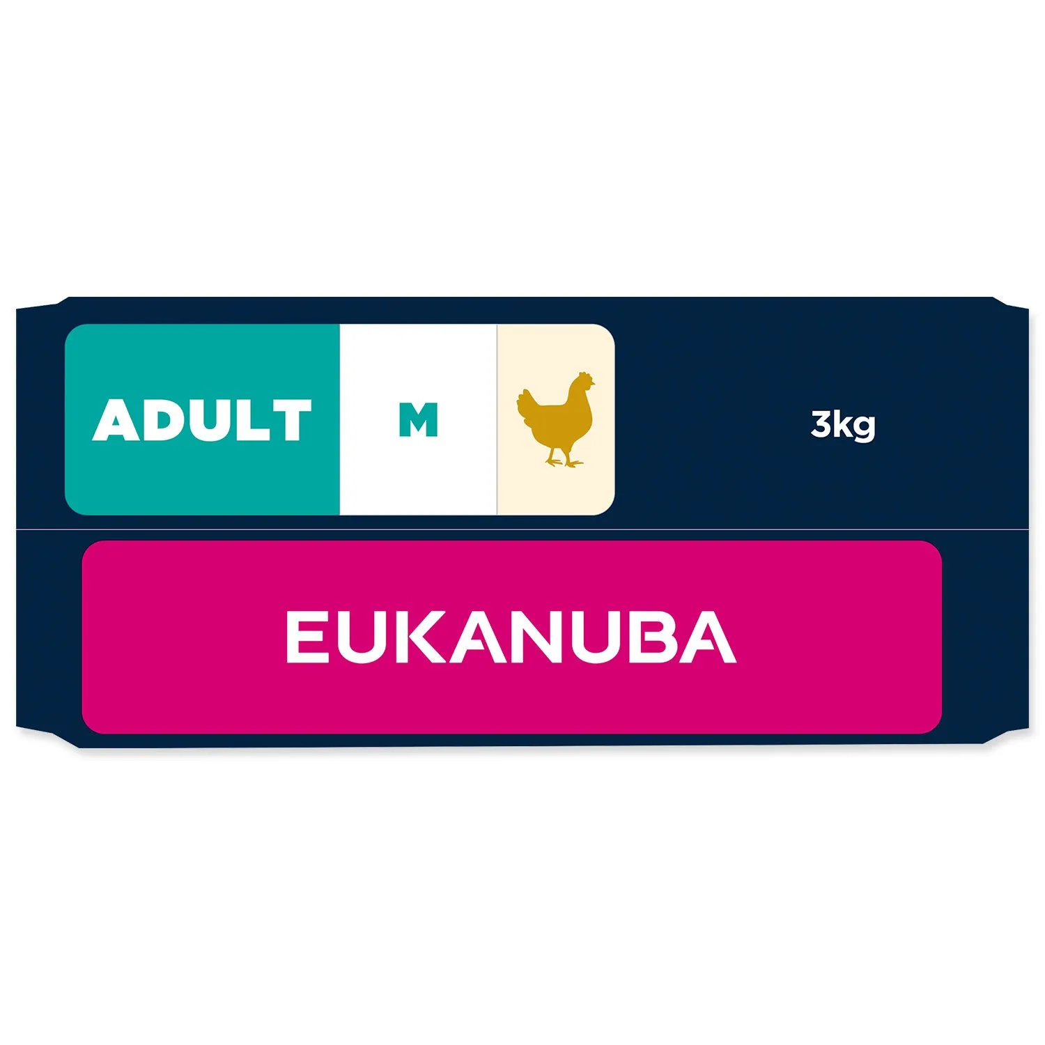 Eukanuba Krmivo Adult Medium rich in fresh chicken 3kg