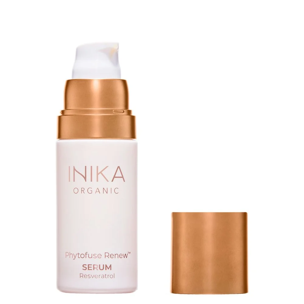 Inika Organic Obnovující pleťové sérum s Aloe a Resveratrolem 30 ml