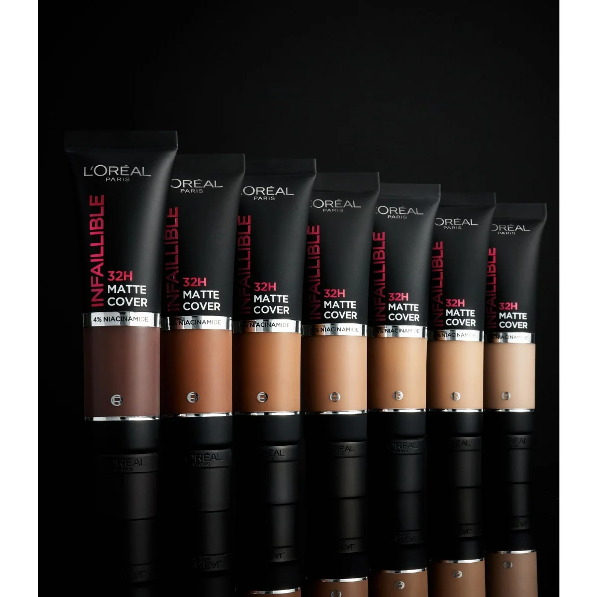 Loréal Paris Infaillible 32H Matte Cover odstín 110 Cool Undertone dlouhotrvající make-up 30 ml