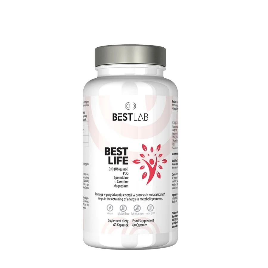 Best Lab BestLife pro energetický metabolismus 60 kapslí