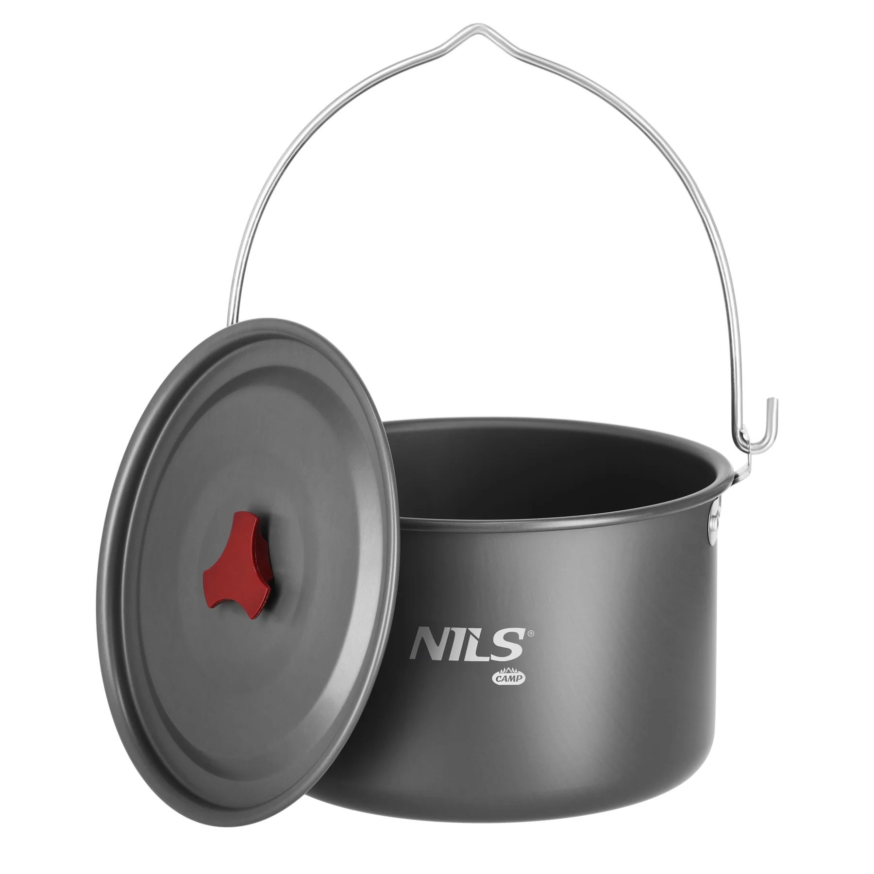 Nils Kempingový hrnec NC17117 s pokličkou 4L