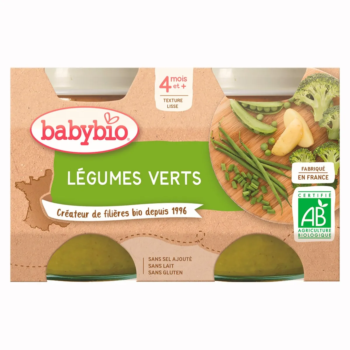 Babybio Zelená zelenina