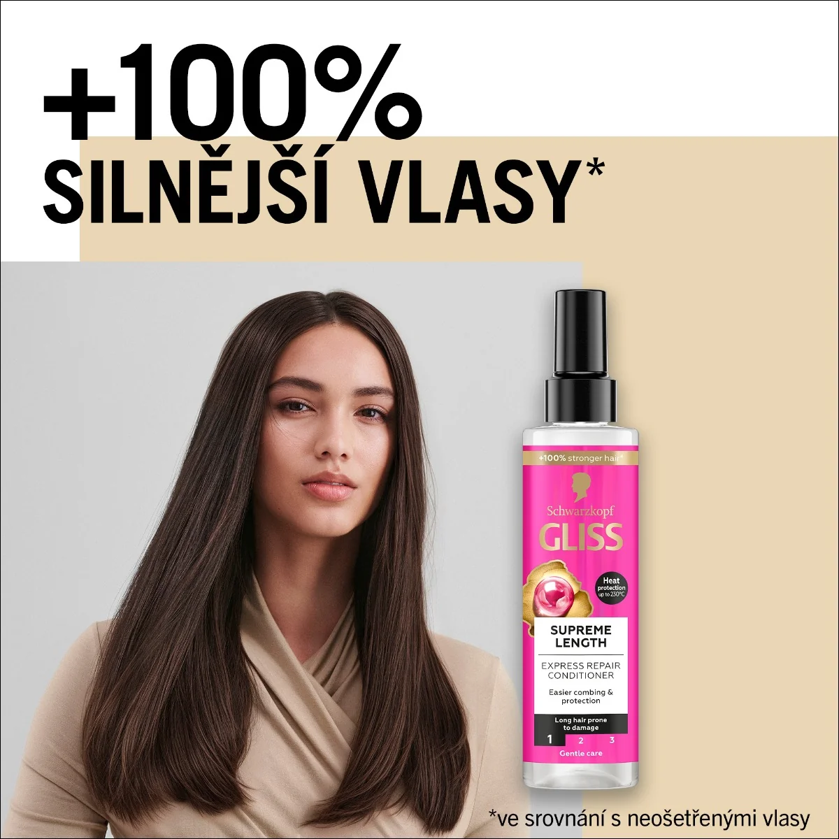 Gliss Supreme Length kondicionér ve spreji 200 ml