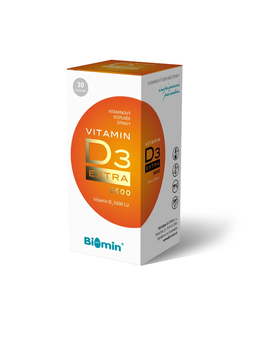 Biomin Vitamin D3 EXTRA 5 600 I.U. 30 tobolek