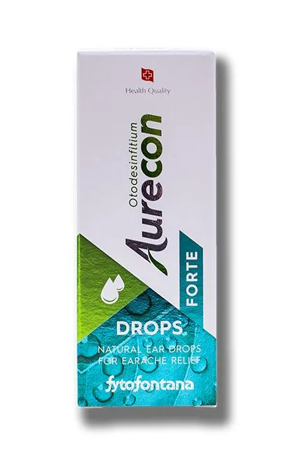 Aurecon drops forte ušní kapky 10 ml