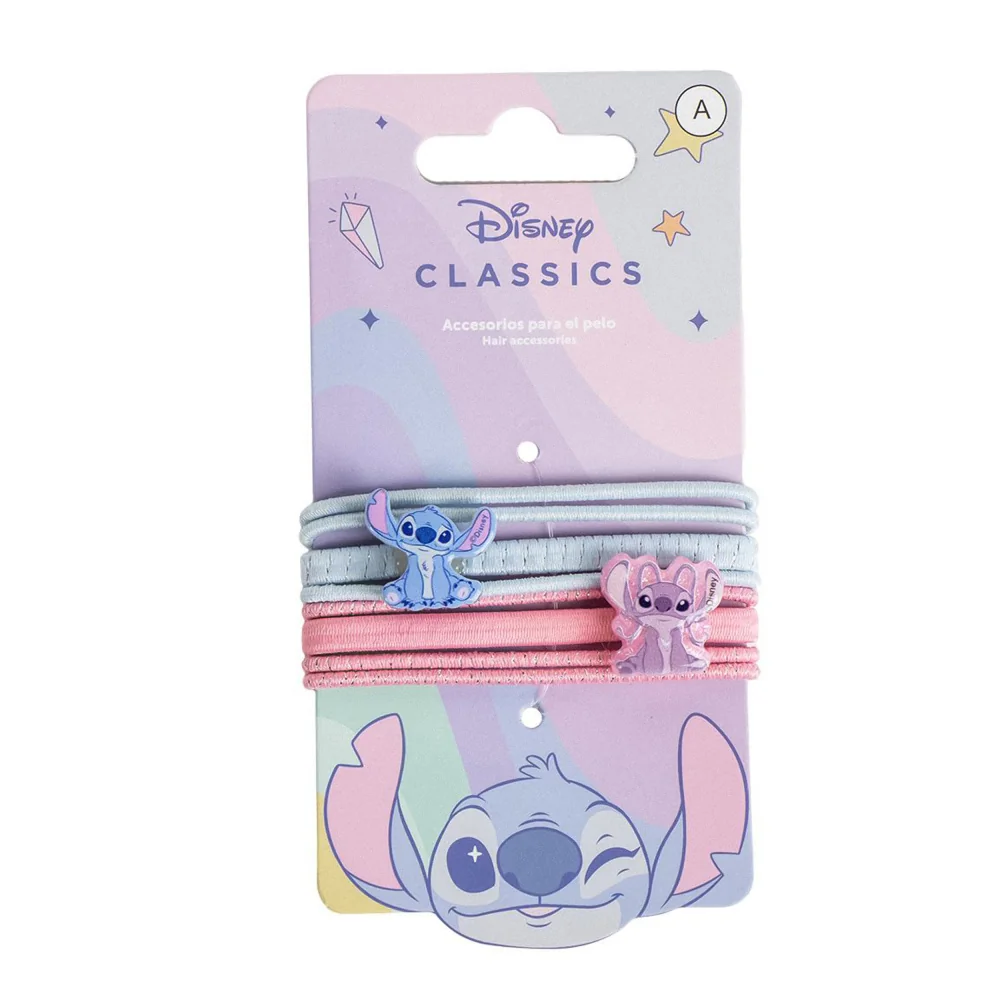 Cerdá Sada gumiček do vlasů Stitch 8 ks