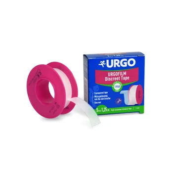 Urgo FILM 5 m x 1,25 cm transparentní fixační náplast 1 ks
