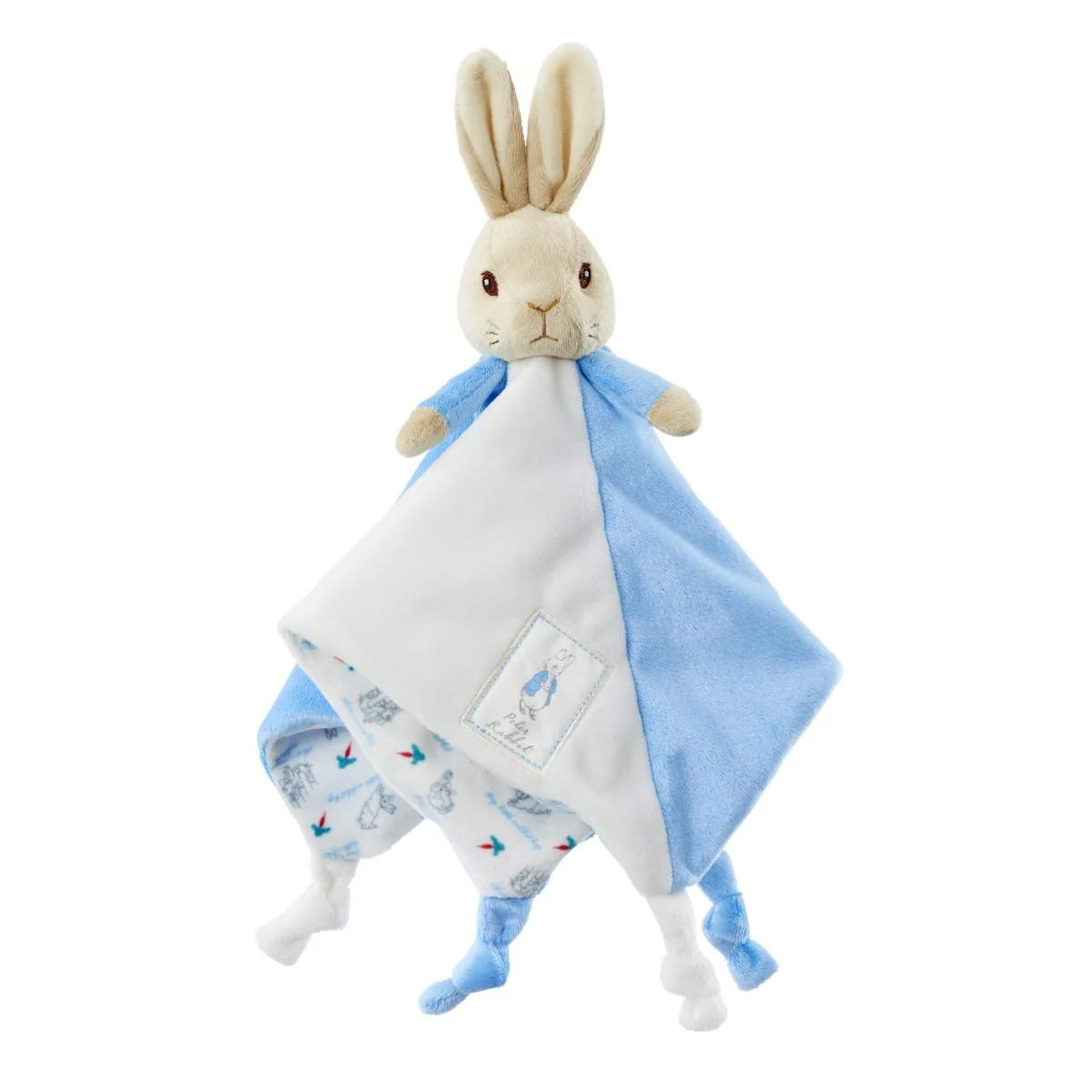 Rainbow Designs Limited Plyšový muchláček králíček Flopsy modrý