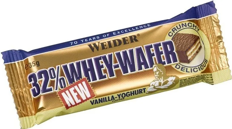 WEIDER 32% Whey-Wafer  stracciatella tyčinka 35 g