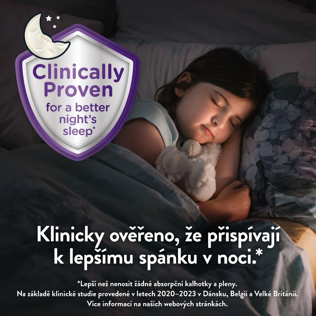 HUGGIES DryNites Girl 4–7 let 17–30 kg absorpční kalhotky 10 ks