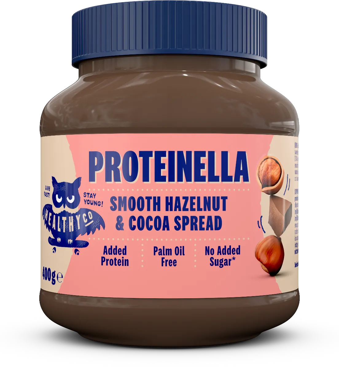 HealthyCo Proteinella lískový oříšek/čokoláda 400 g