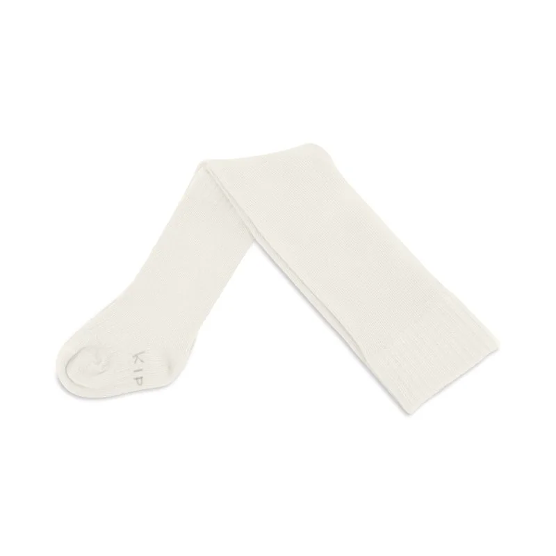 KipKep dětské punčocháče Stay-on-Tights NEWBORN Off White