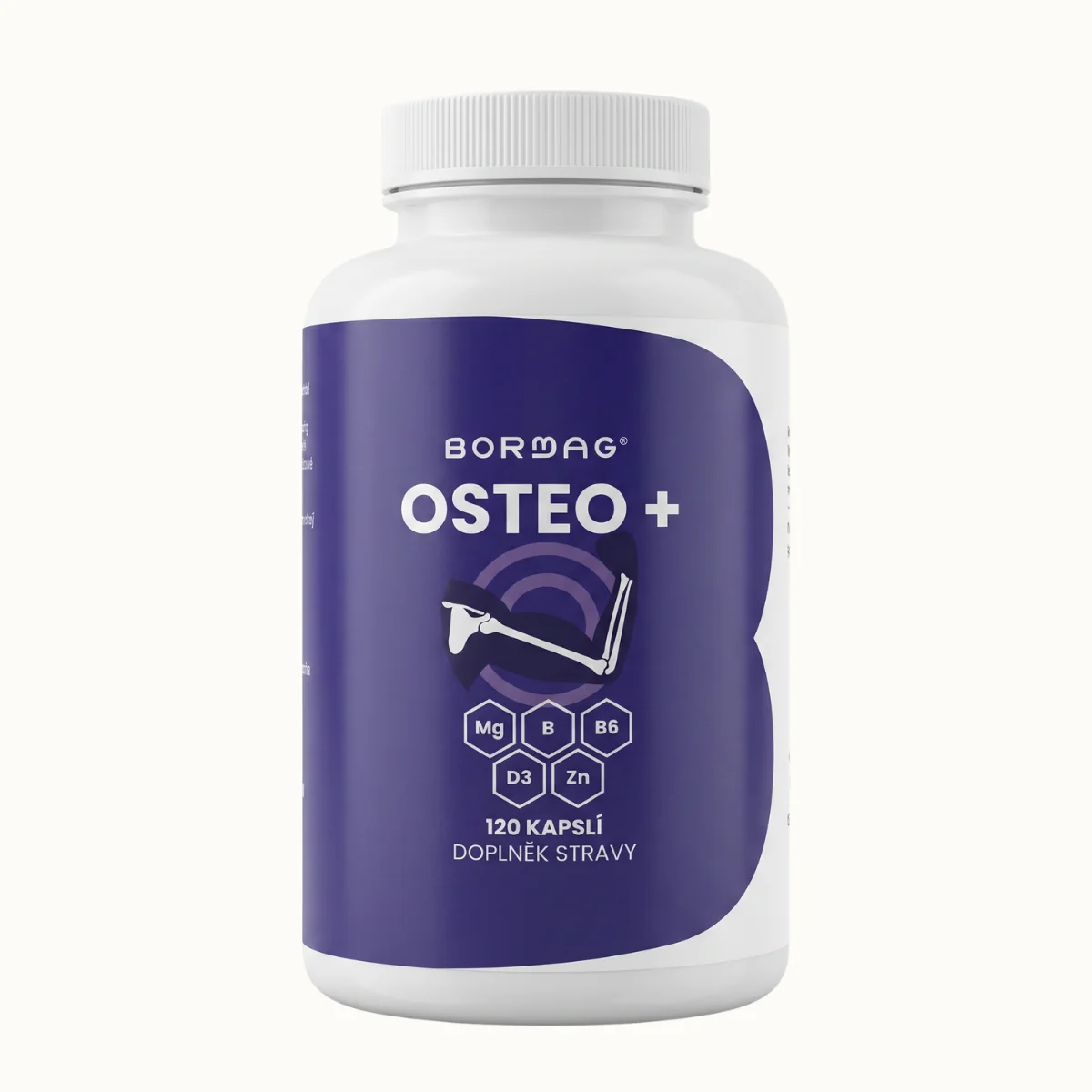 BORMAG Osteo+ komplex s bórem 120 kapslí