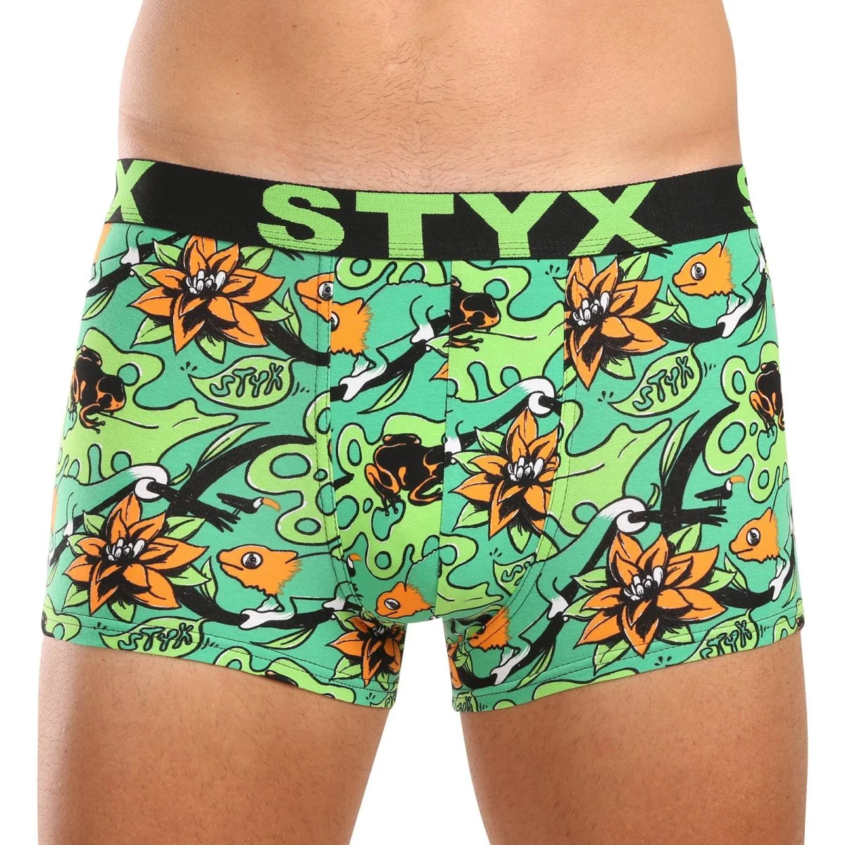 Styx 6PACK pánské boxerky art sportovní guma vícebarevné (6G13198780) XXL