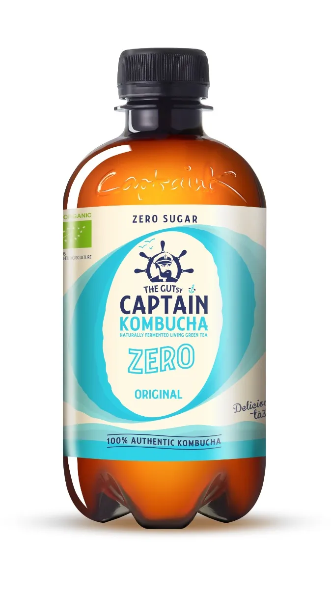 Captain Kombucha ZERO Original BIO 400 ml